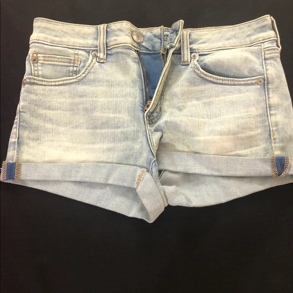 American Eagle jean shorts.